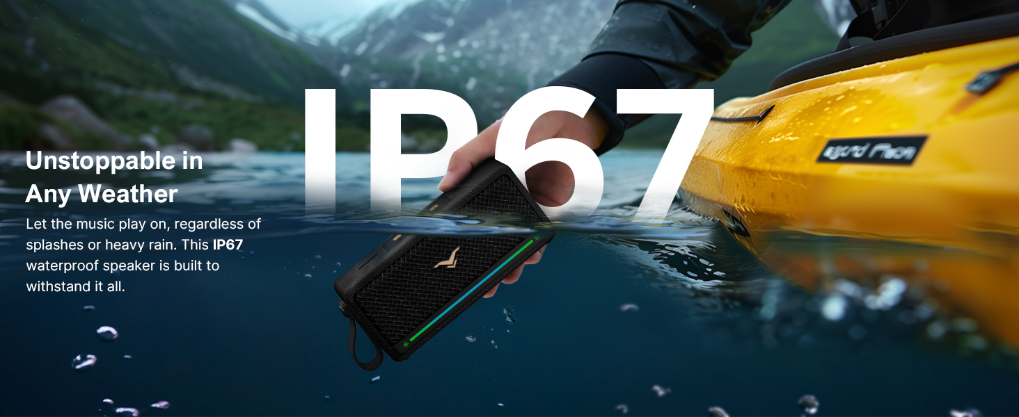 waterproof dustproof speakers