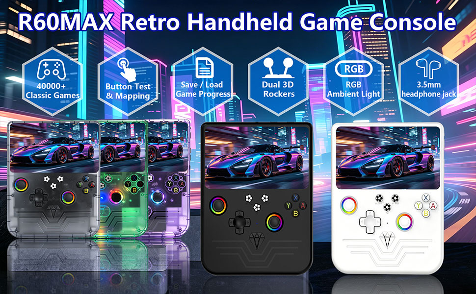 retro handheld game console