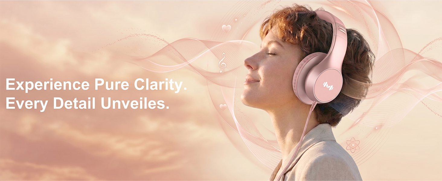 Comfortable wired headphones for daily music listening with clear audio.