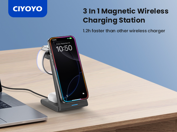 3 and 1 charging station apple