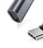 RUXELY USB Type C Extender Adapter 3Pack,PD 100W 40Gbps USBC Male to Female Extension Converter,T...