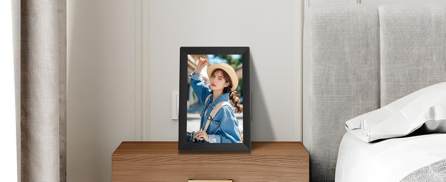 Uhale 10.1inch Digital Picture Frame WiFi Smart Touch Screen Digital Photo Frame