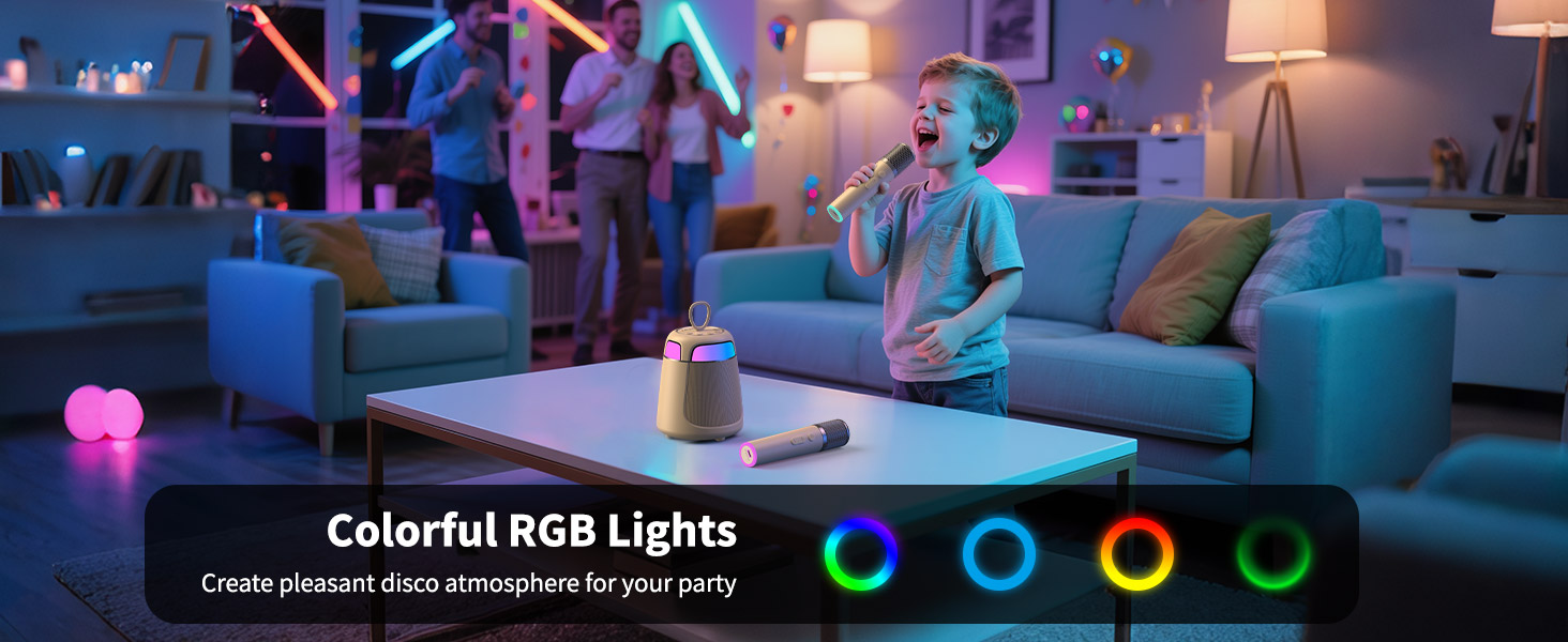 party speaker with microphone