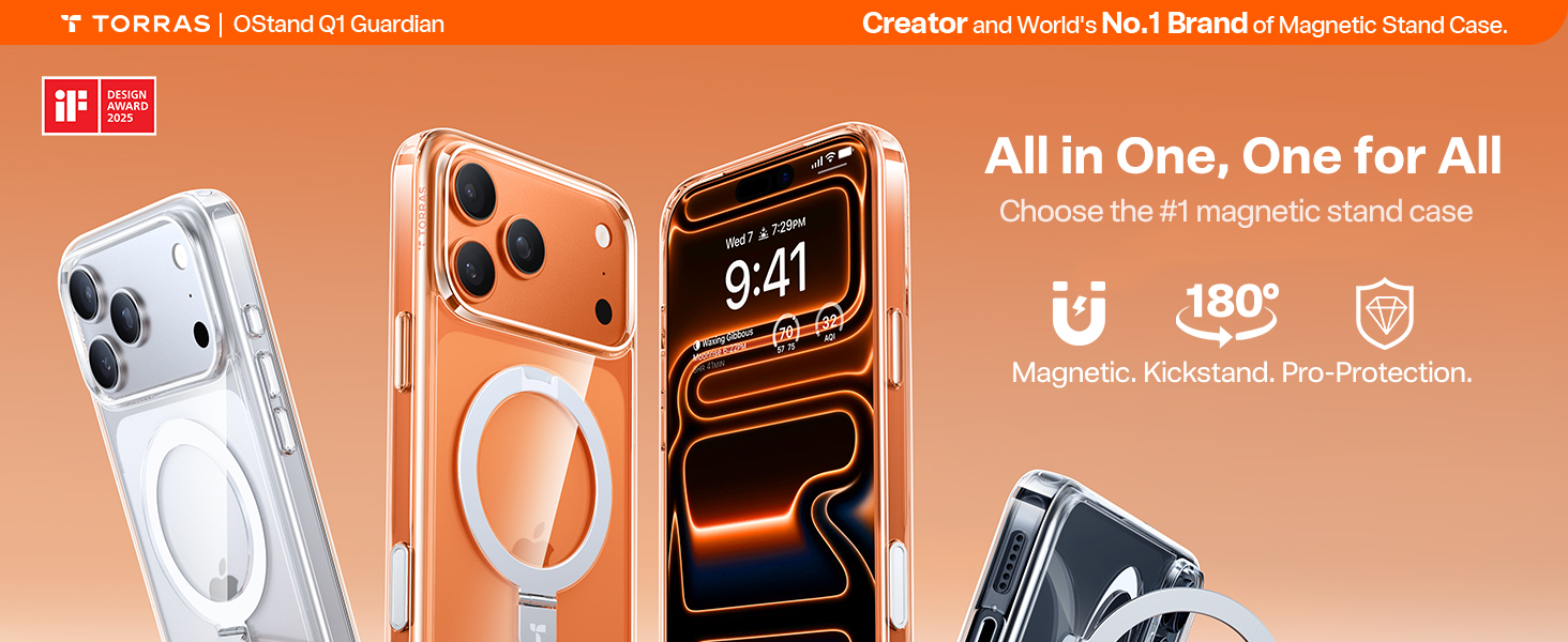 Ostand Magnetic iPhone 17 Pro Case