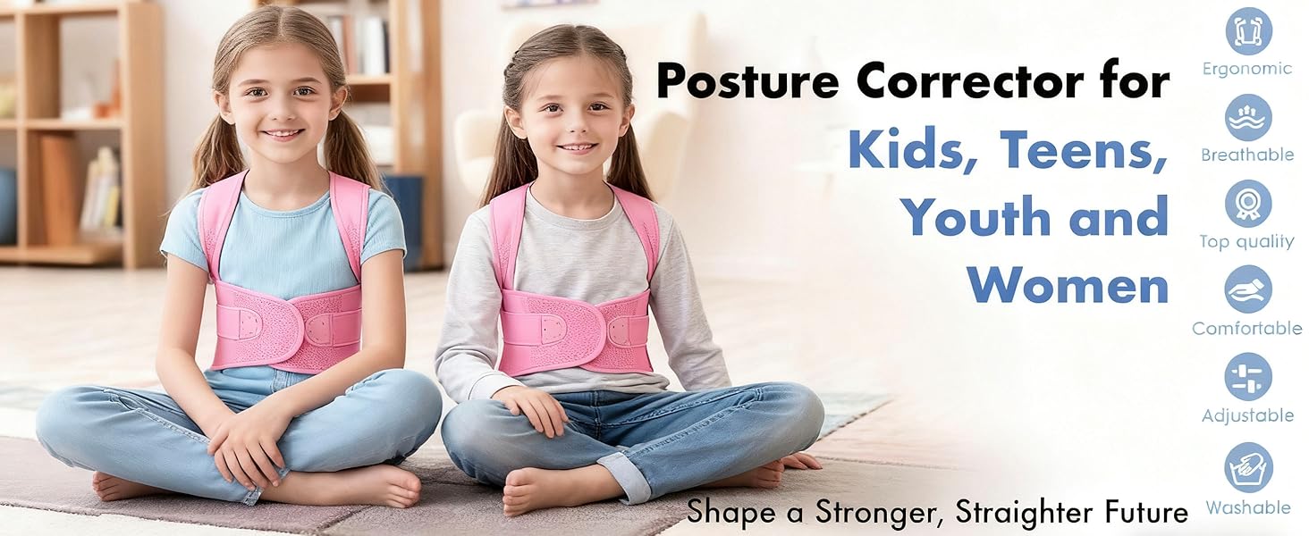 Back Brace Posture Corrector for Kids