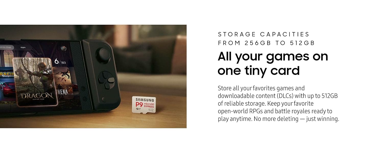 P9 Express sd microsd memory card