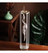 Eavida Incense Holder for Sticks [Anti-Ash Flying], Modern Insence-Stick Burner Holder with Remov...