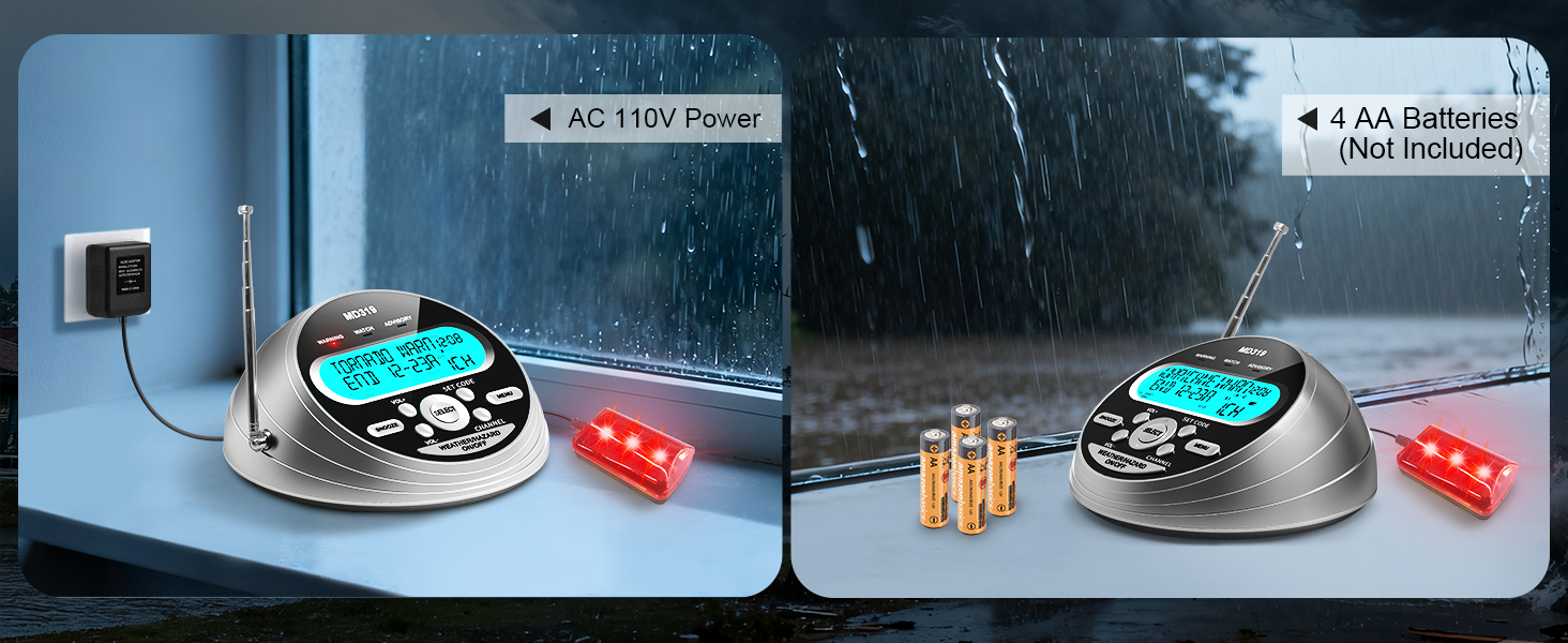 S.A.M.E. Weather Alerts Radio