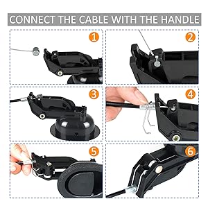 recliner handle cable replacement