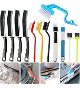 12Pcs Crevice Cleaning Brush,Small Gap Cleaning Brushes for Cleaning Bathroom,Kitchen,Window Groo...