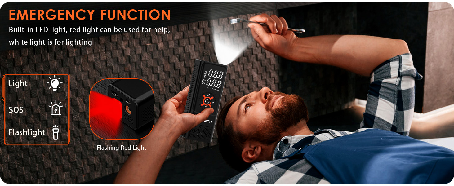 Portable Tire Inflator Air Compressor