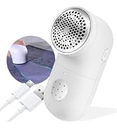 Garstor Fabric Shaver, Electric Lint Remover, USB Rechargeable Sweater Shaver, Cordless Clothes D...