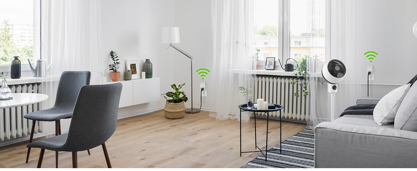 BN-LINK Wireless Remote Control Electrical Outlet Switch for Household Appliance