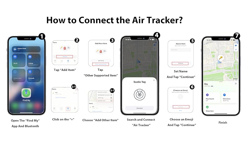 How to Connect the Air Tracker?