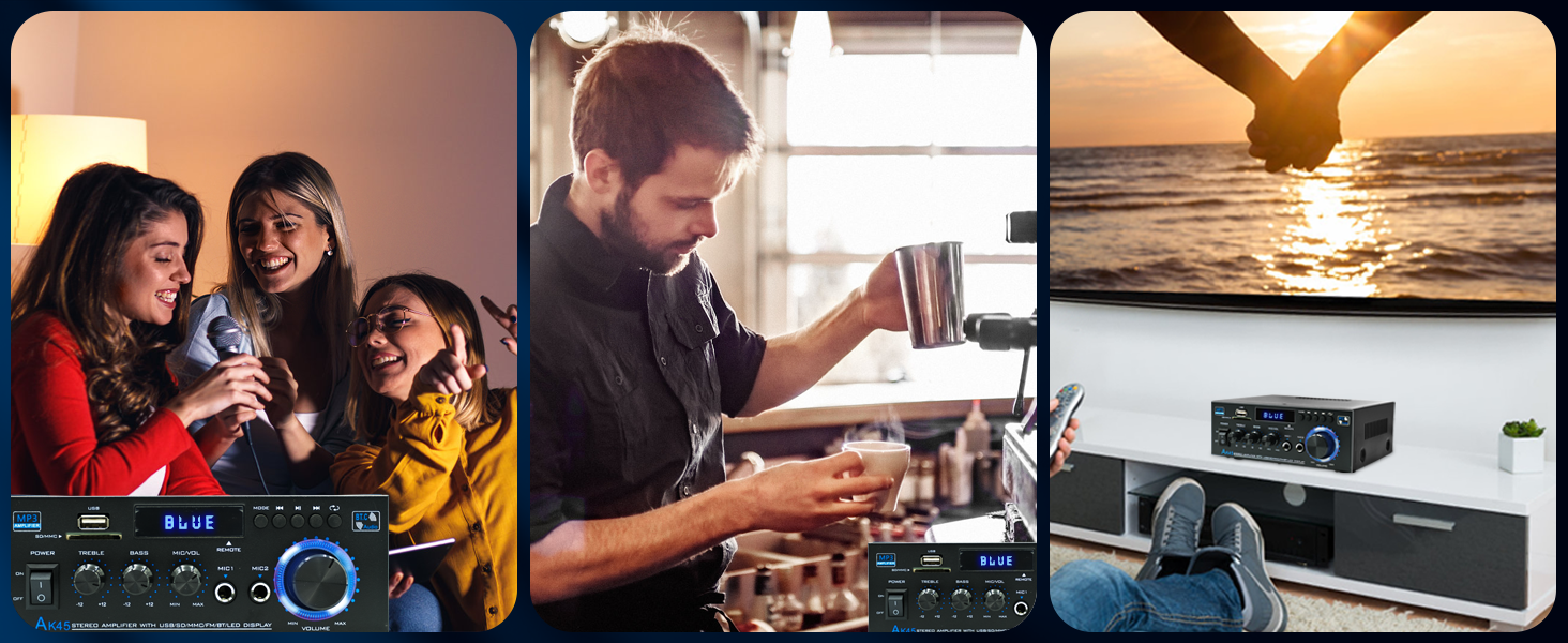 home stereo amplifier