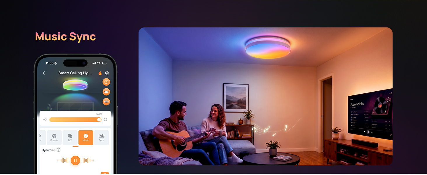 smart ceiling light