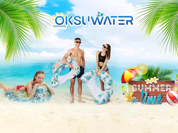 OKSUWATER pool floats adult