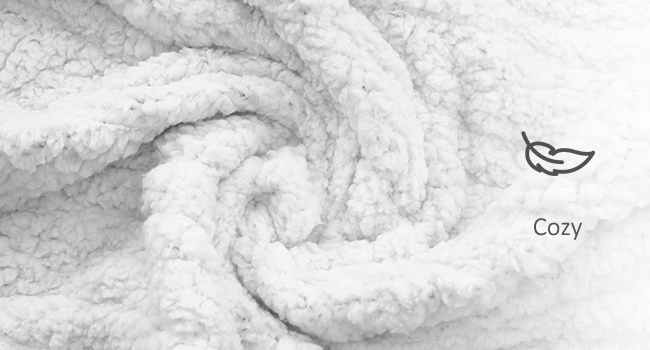 The other side is soft sherpa