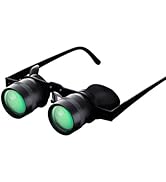Zoom Optics Binocular Glasses, 10X Zoom Opera Glasses, Binoculars Glasses with Polarized Lens Han...