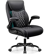 BESTFAIR Office Chair, Ergonomic Computer Desk Chairs with Lumbar Support for Lower Back Pain Rel...
