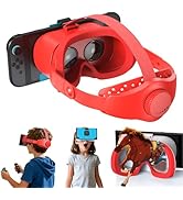 Upgraded VR Headset for Switch 2 (2025), Switch 2 VR Virtual Boy Games Glasses with Adjustable HD...