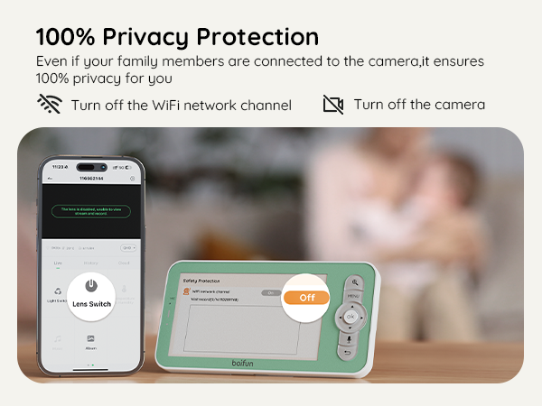 baby monitor WiFi phone app