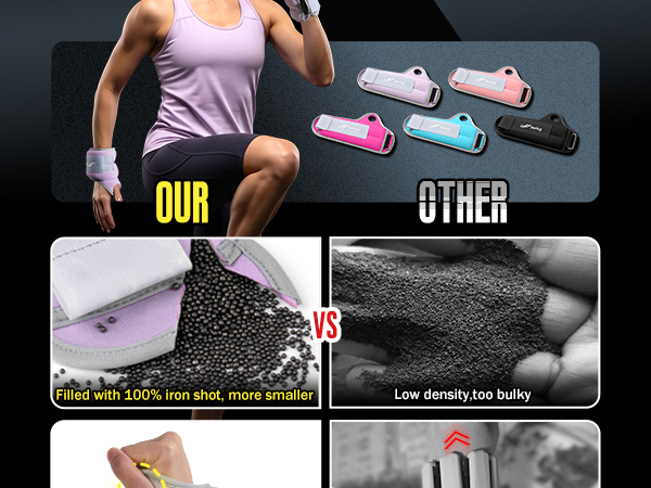 arm hand wrist weights for women