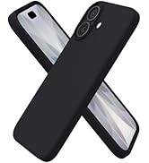 ORNARTO Compatible with iPhone 17 Case 6.3, Slim Liquid Silicone 3 Layers Full Covered Soft Gel R...