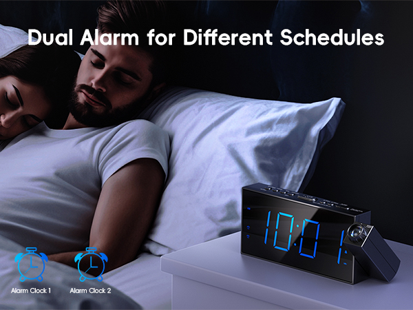 dual alarm clock