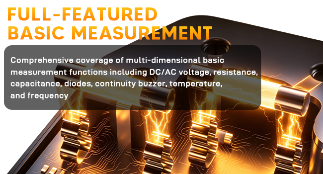 Multimeter 9999 Counts TRMS