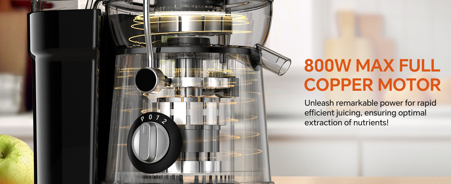 800W MAX FULL COPPER MOTOR