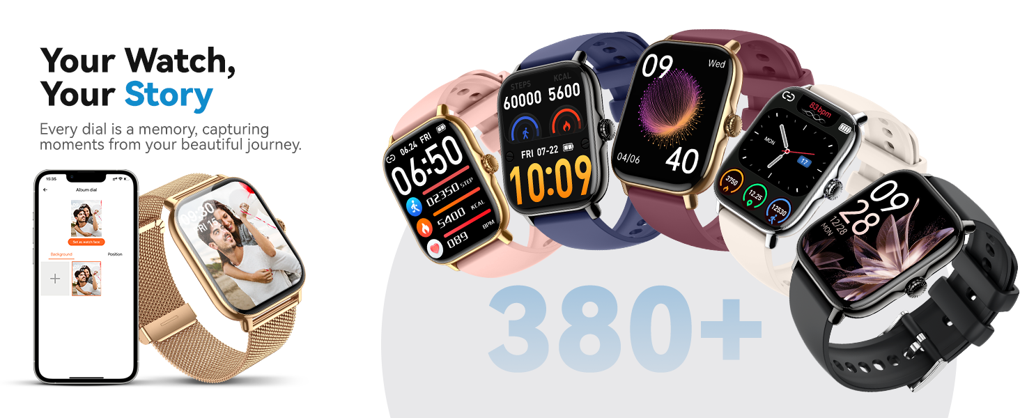 multiple watch faces that fit your life