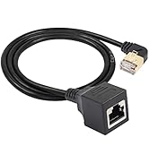 SinLoon Ethernet Extension Cable, Cat8 LAN Cable,High Speed 40Gbps 2000Mhz Network Cord,RJ45 Netw...