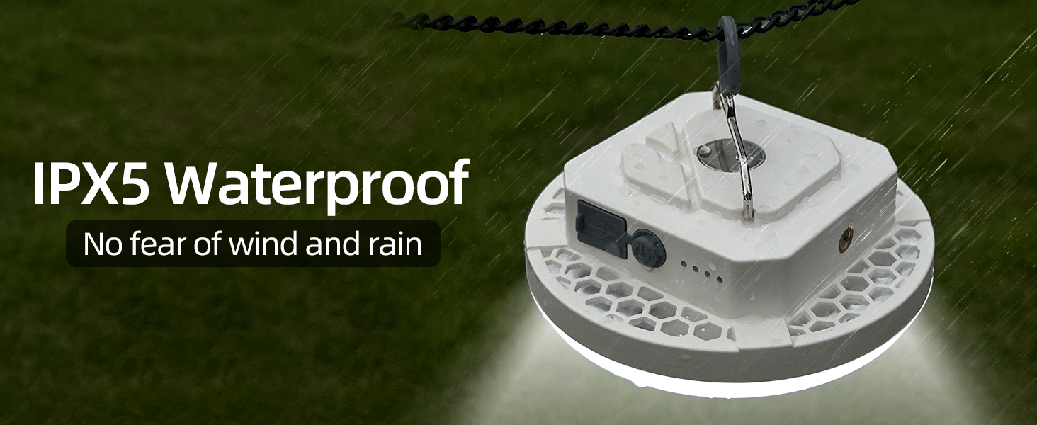 waterproof tent light