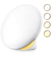 Light Therapy Lamp, MediAcous UV-Free 10000Lux Therapy Light, Sunlight Lamp with 4 Brightness Lev...