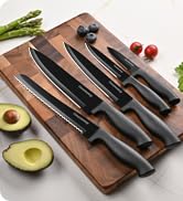 knife block set kitchen knife set