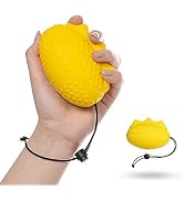 Fanwer Stress Balls for Adults and Seniors with the Adjustable Wrist Strap, Hand Exercisers for S...