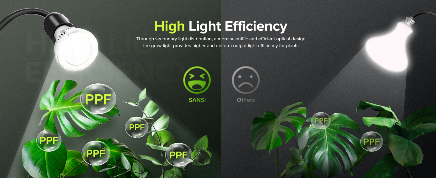 high light efficiency