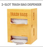 2 slot trash bag dispenser