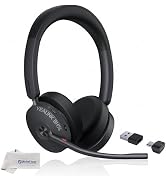 Yealink Headset BH74 Bluetooth Wireless On-ear, Acoustic Shield Mic &amp; Hybrid ANC, Long Battery, A...