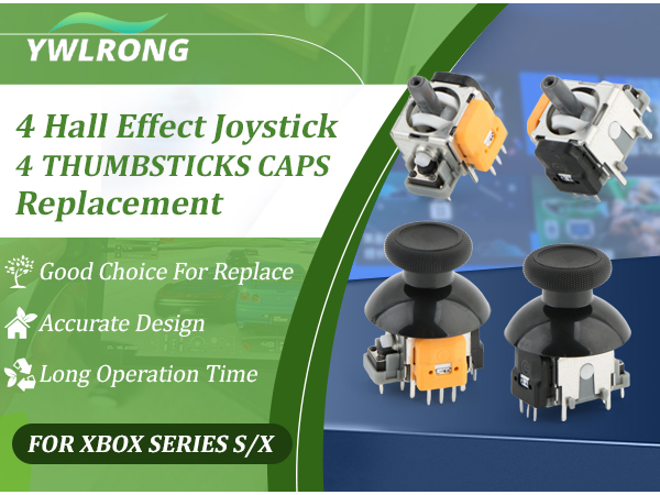 Hall Effect Joysticks for Xbox Series S/X