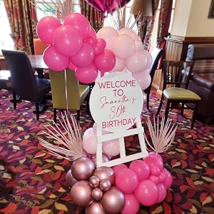 light pink balloons pastel pink balloons rose red balloons dark pink balloons hot pink balloons