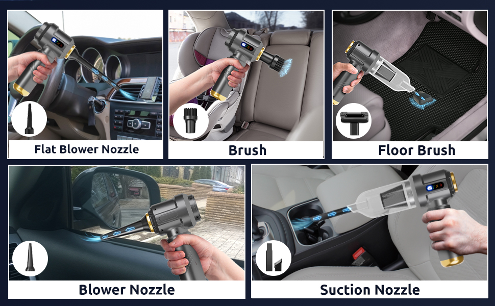 Extensions of Car Vacuum Cleaner