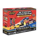 Stomp Racers Air Powered Race Cars by Stomp Rocket, 2 Car Racer Pack - Dueling Stomp Racers Toy C...