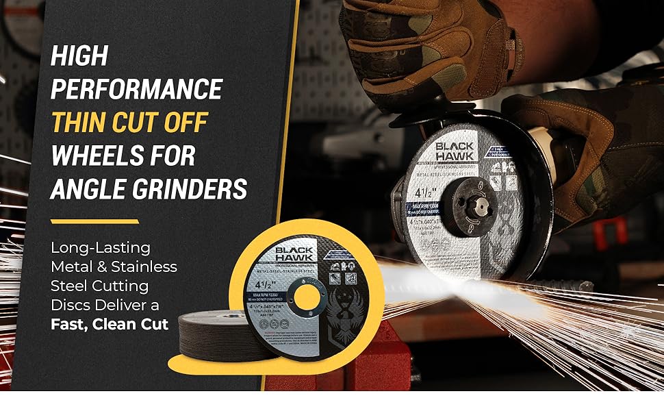 High Performance Thin Cut Off Wheels For Angle Grinders