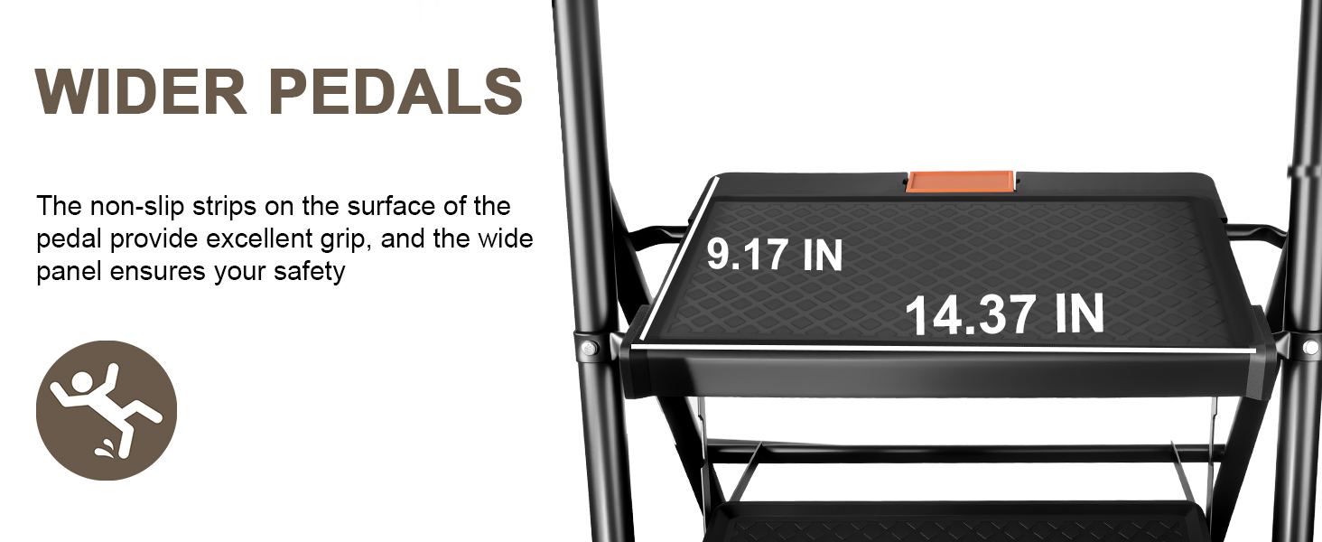 wide pedals