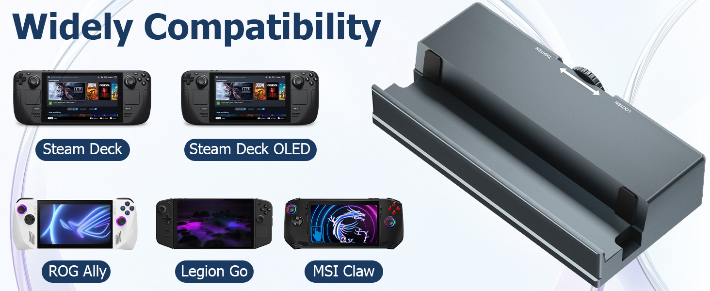 steam deck docking station