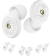 Ear Plugs for Rest, 50dB Noise Cancelling, 3 Pairs Reusable Silicone 3 Sizes Silicone Ear Tips (S...