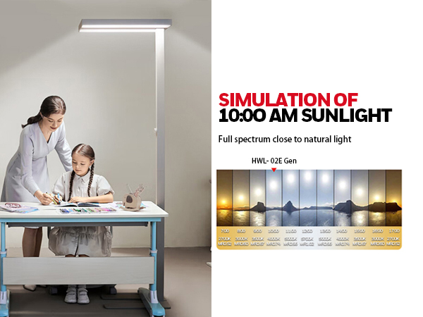 natural light floor lamp