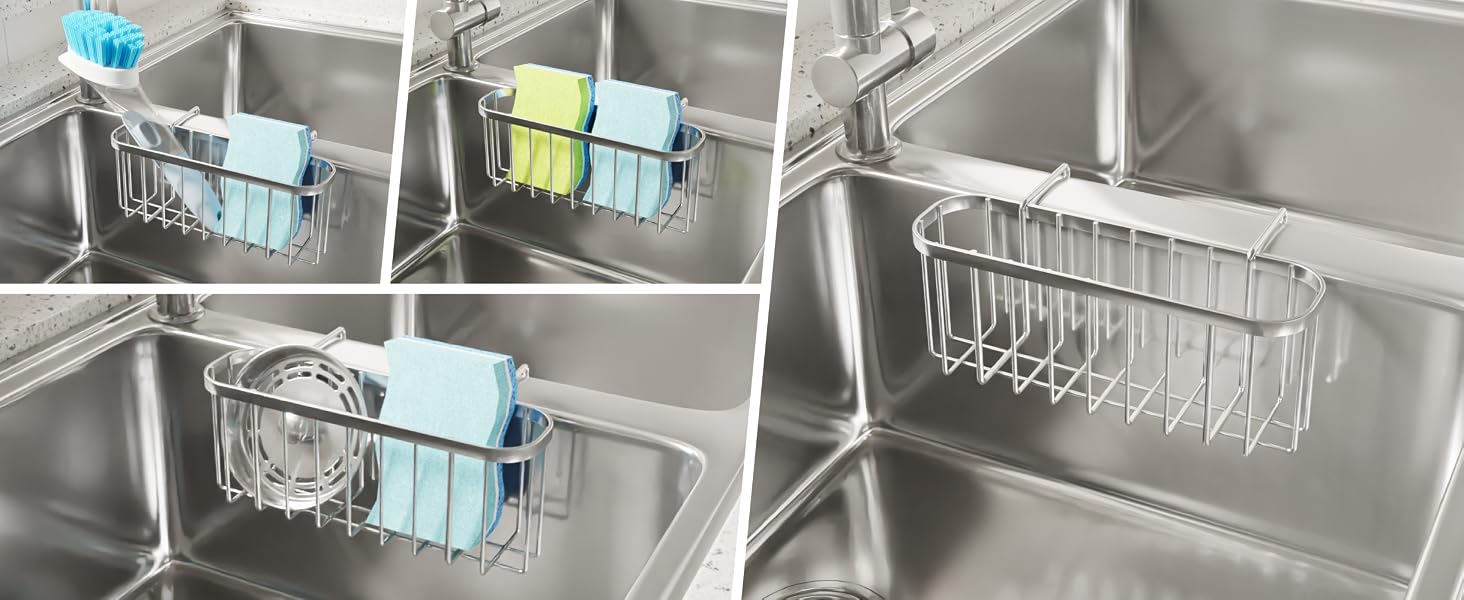 sink sponge holder for kitchen sink caddy sponge caddy for kitchen sink organizer